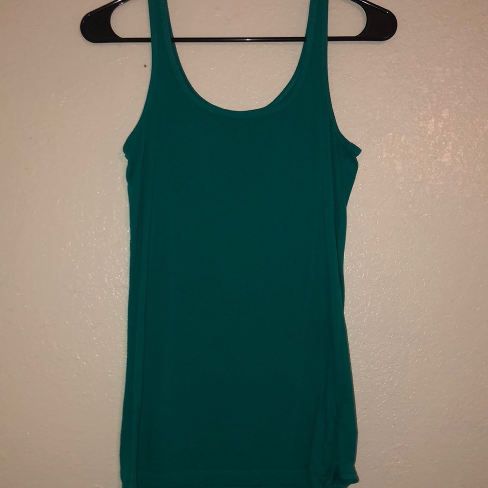 Blue tank top